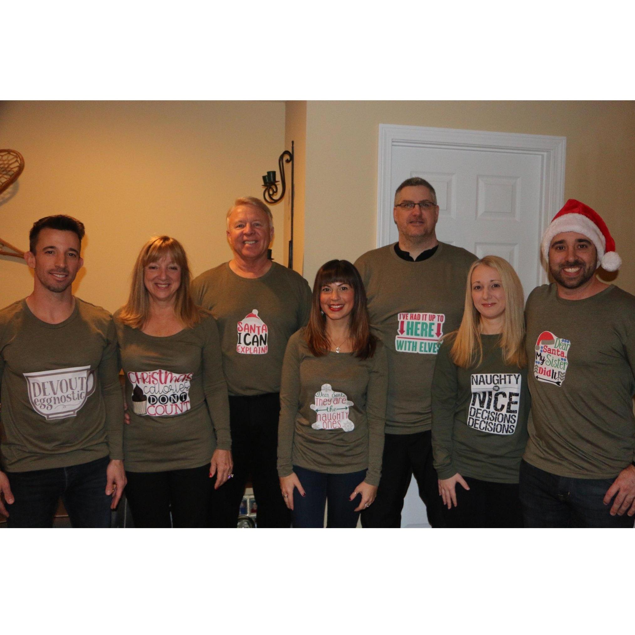 Christmas Eve with Scott’s Family