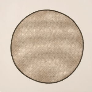 Quadrille Placemat - Olive Round