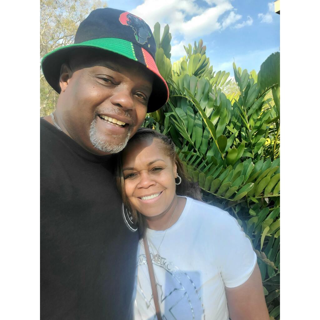 Having fun in Orlando