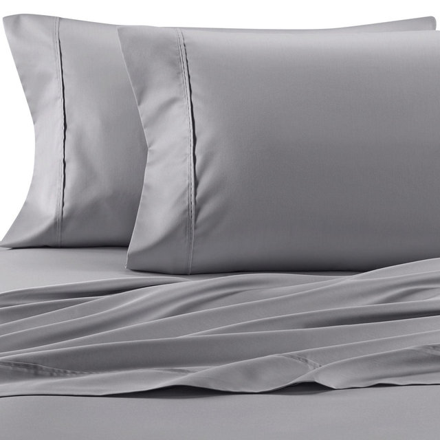 Therapedic® Celliant® 400-Thread-Count Queen Sheet Set in Grey