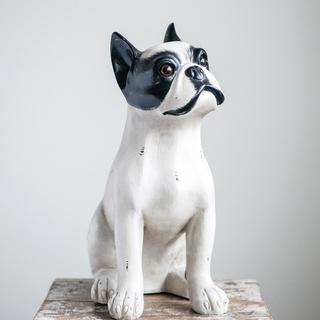 Resin Sitting Dog
