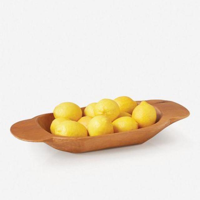 Vintage Natural Dough Bowl
