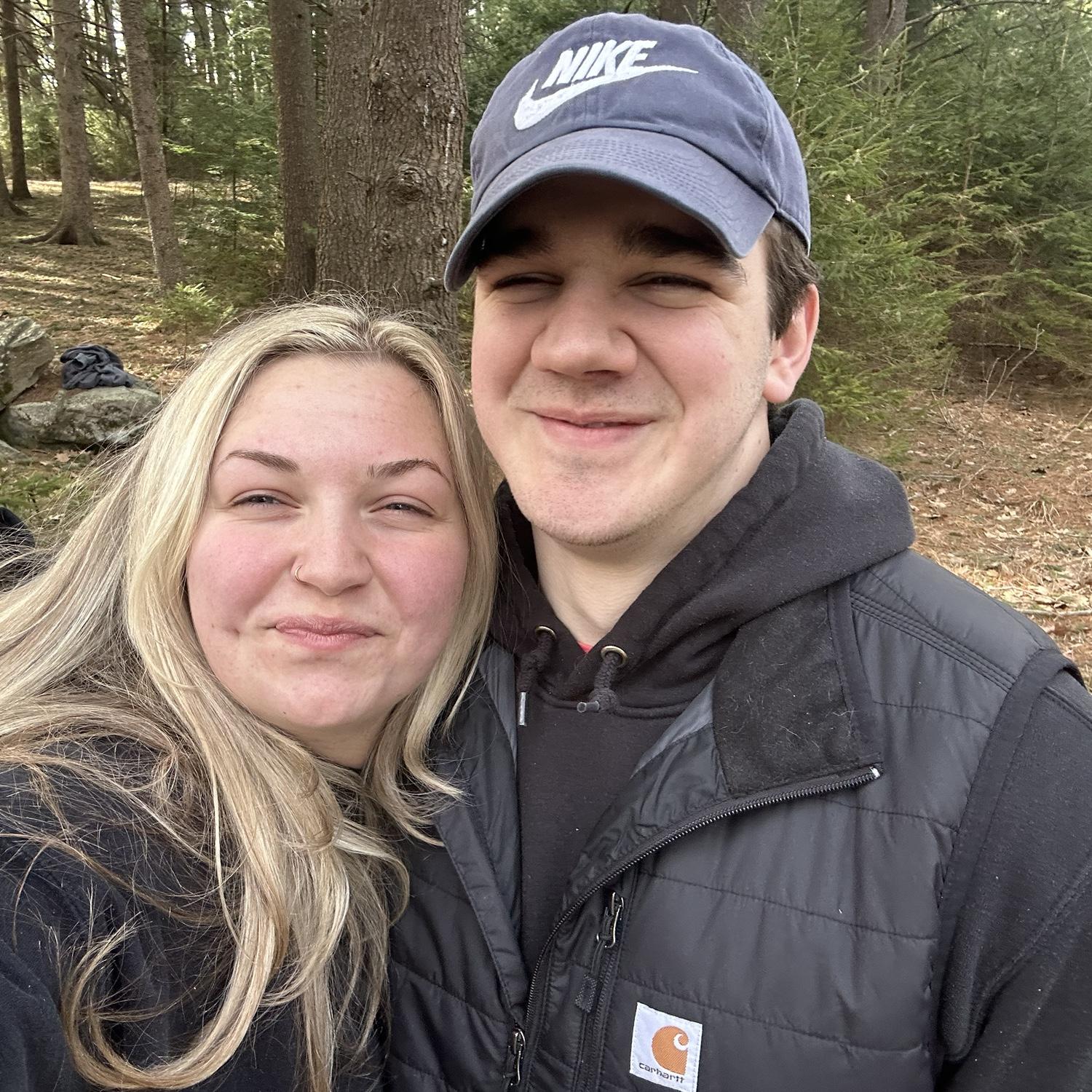 Right after getting engaged!