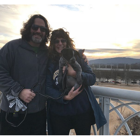 Our puppy love...Lolo River