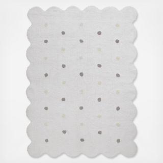Biscuit Washable Rug
