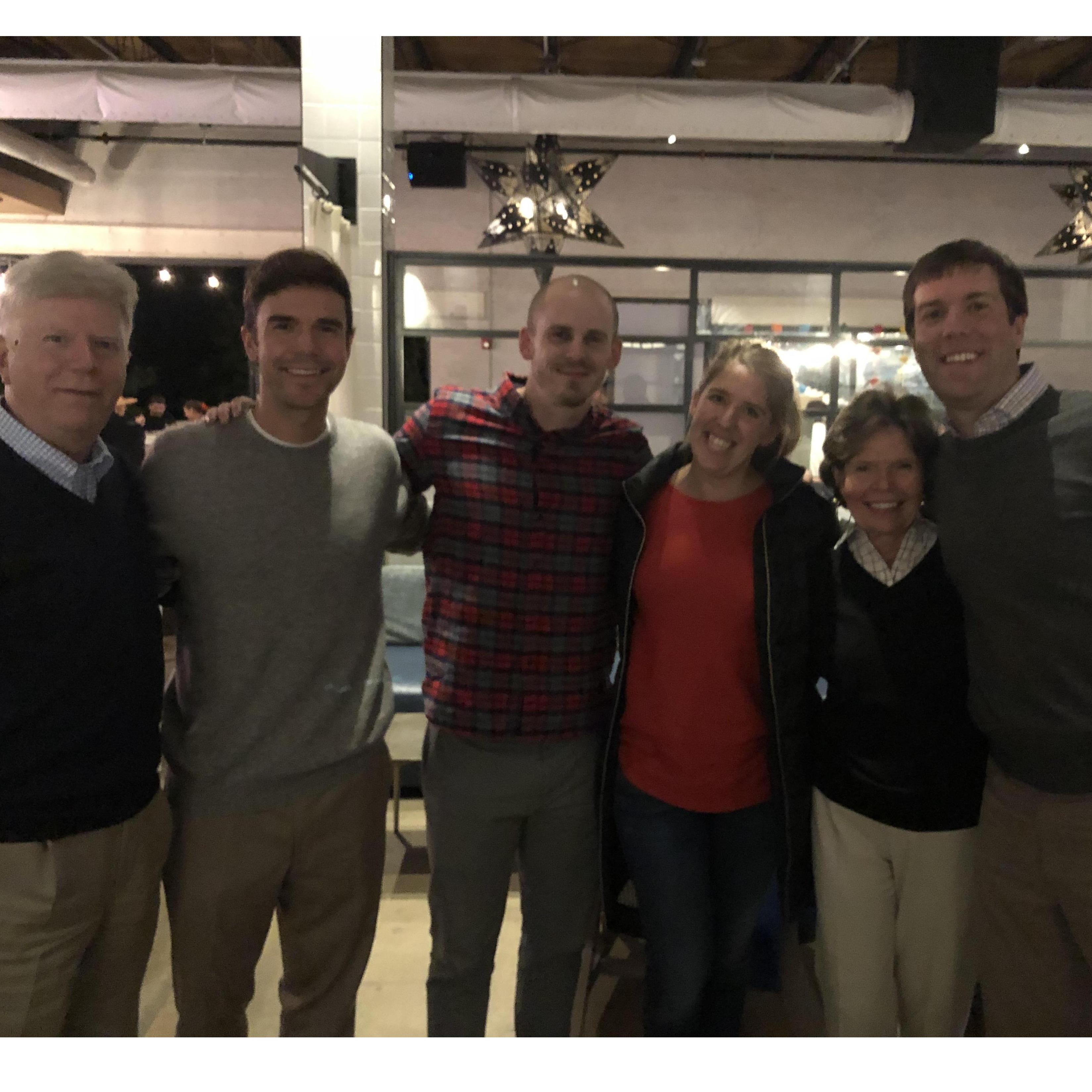 Family and friends surprised Jerah after the Biltmore
