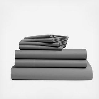 Classic Percale 7-Piece Sheet & Duvet Bundle