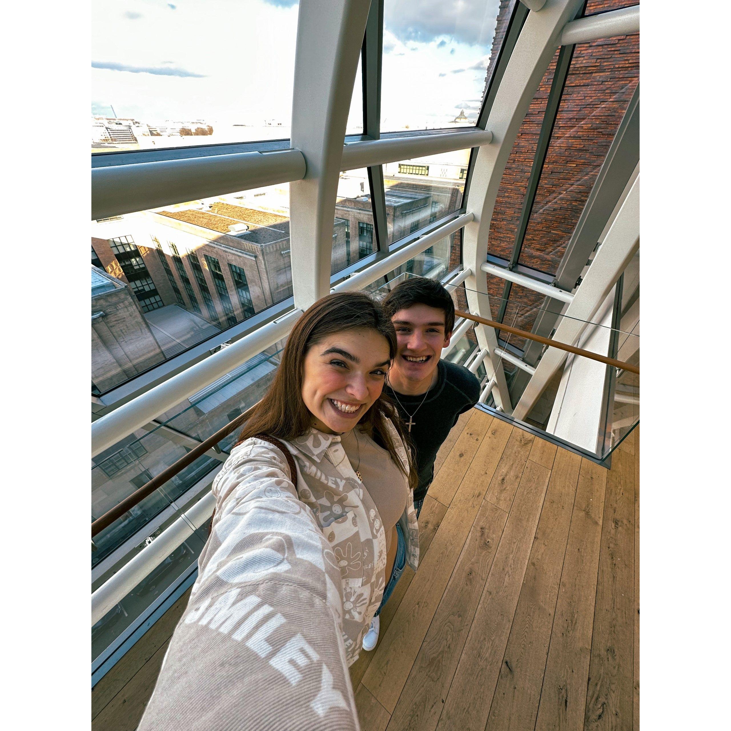 At the Bible Museum in D.C.