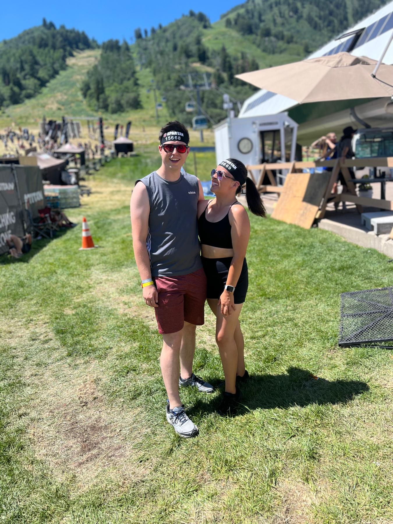Running a Spartan Sprint in Eden, UT (this is definitely a before photo)