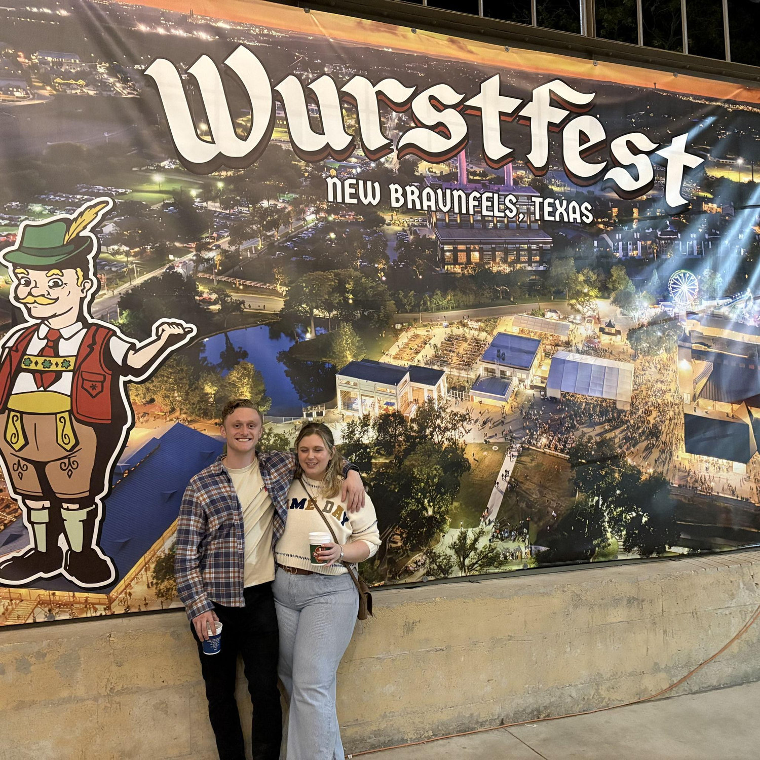 First Wurstfest together