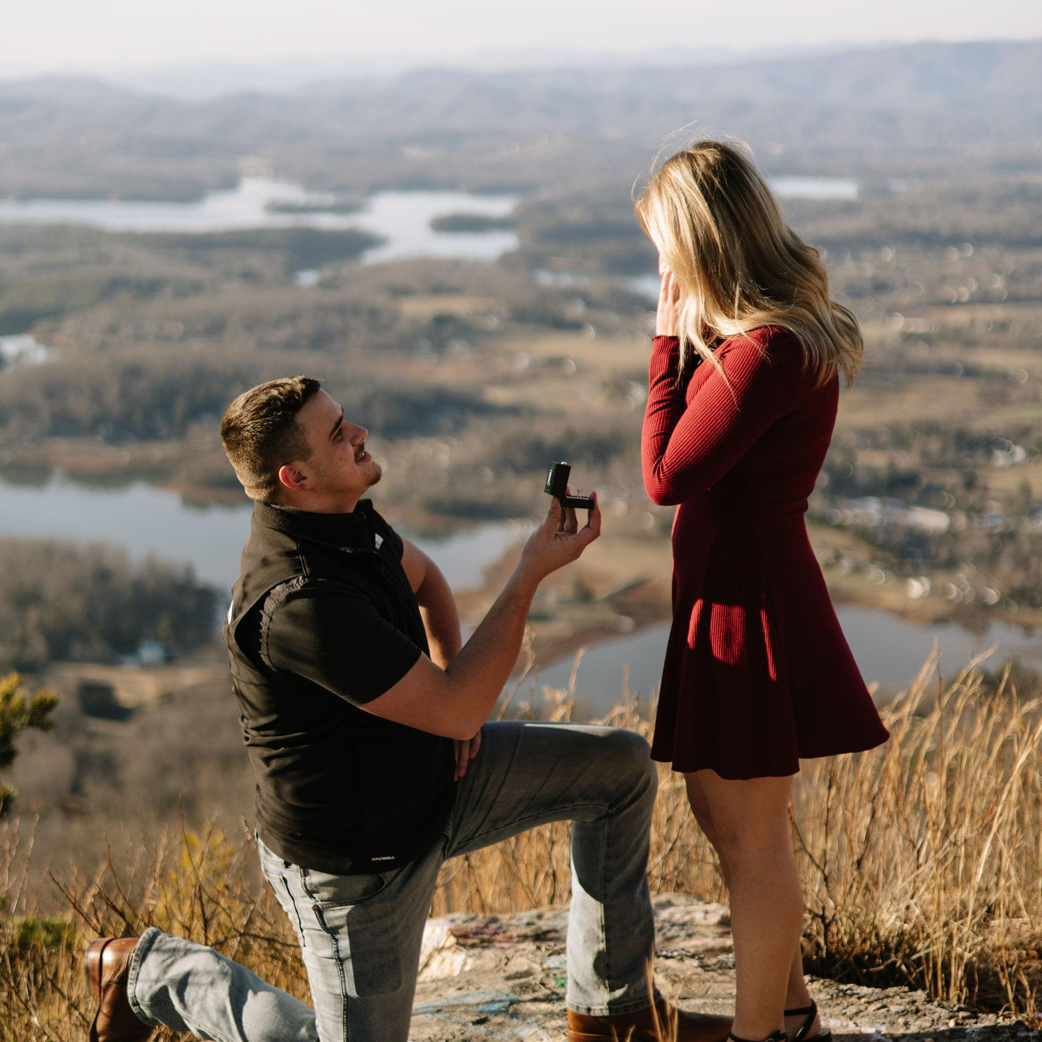When she said YES!