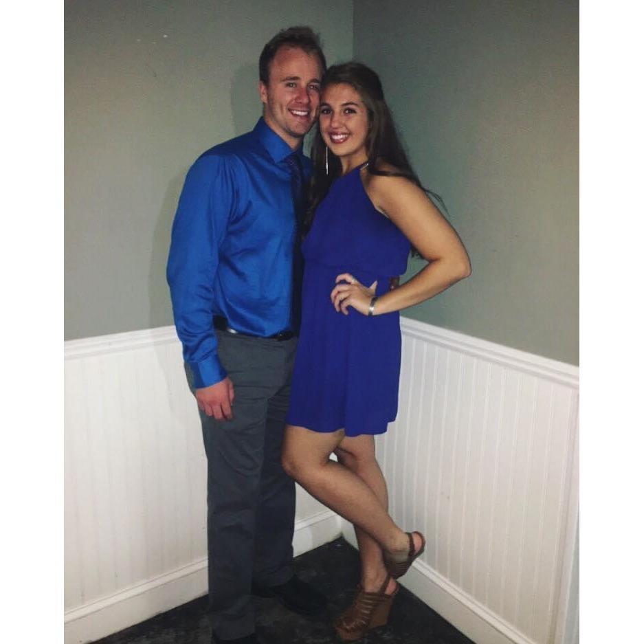 Our first date function together as an official couple in 2016!