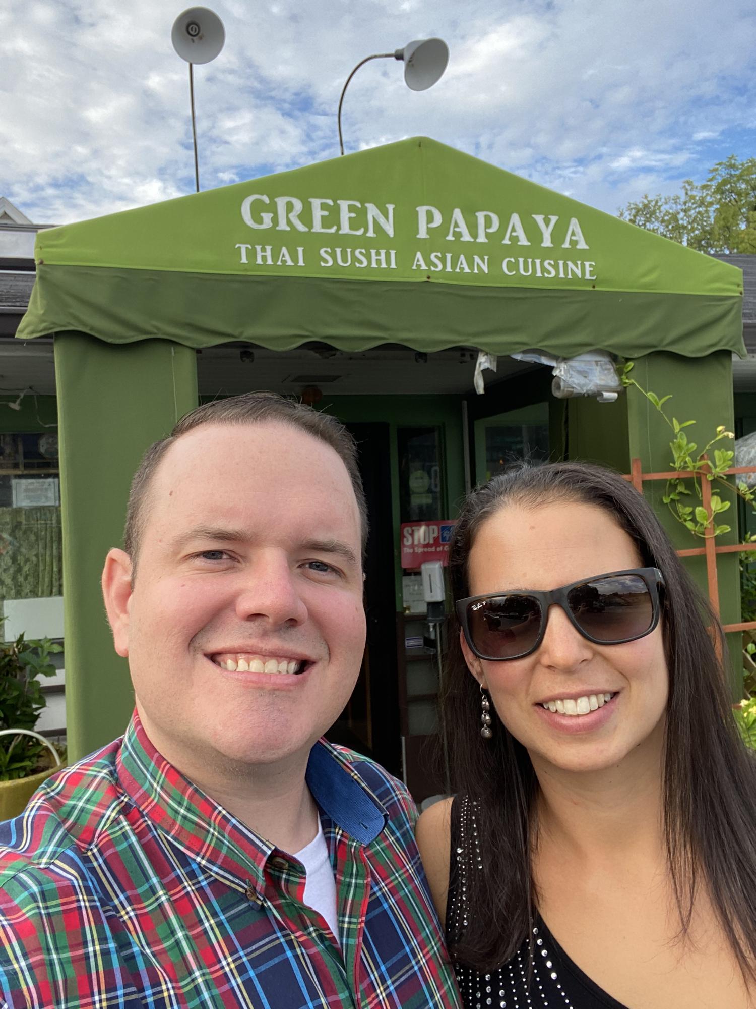 Our first date.... 4 years later.