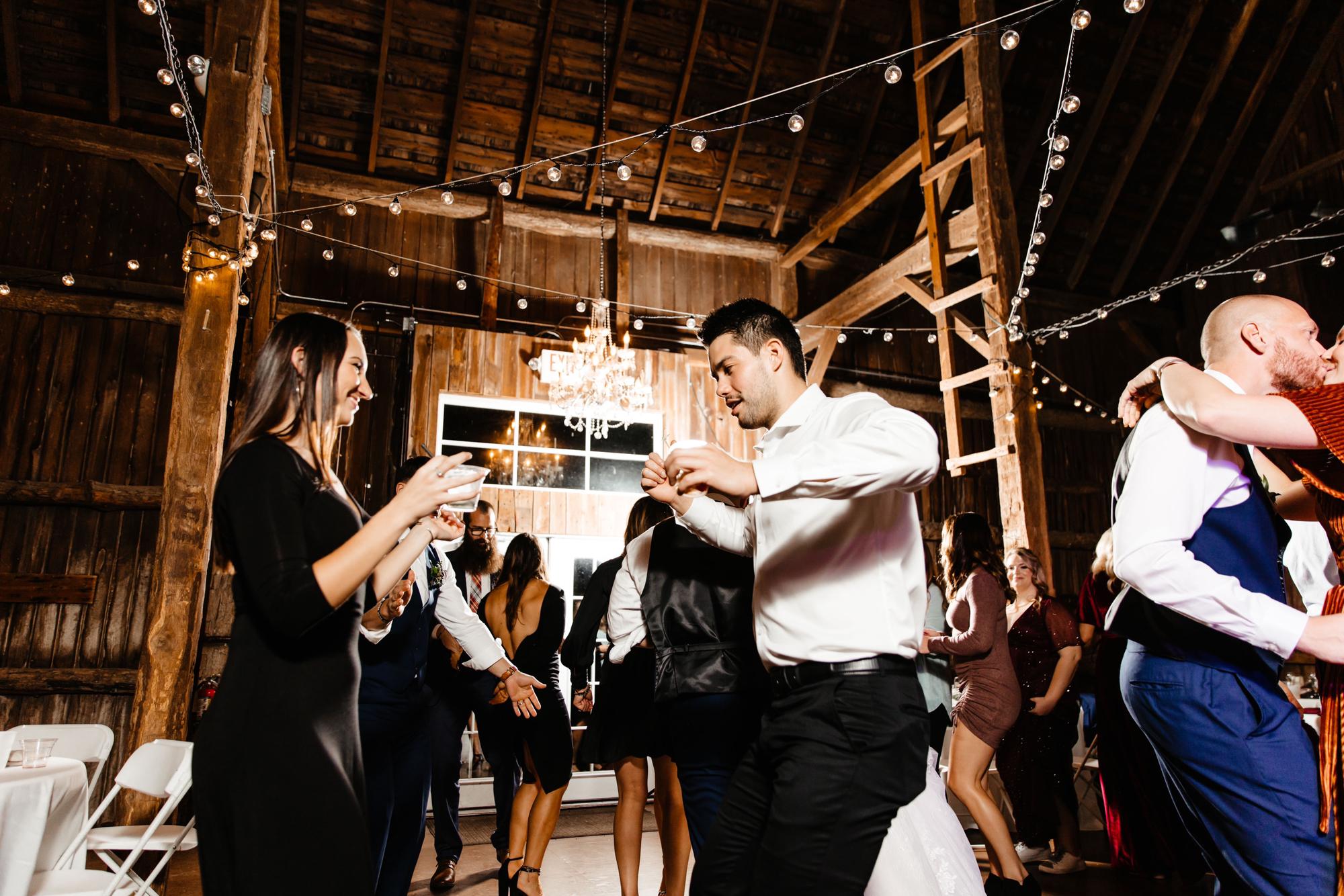 We've danced at many of our friends weddings