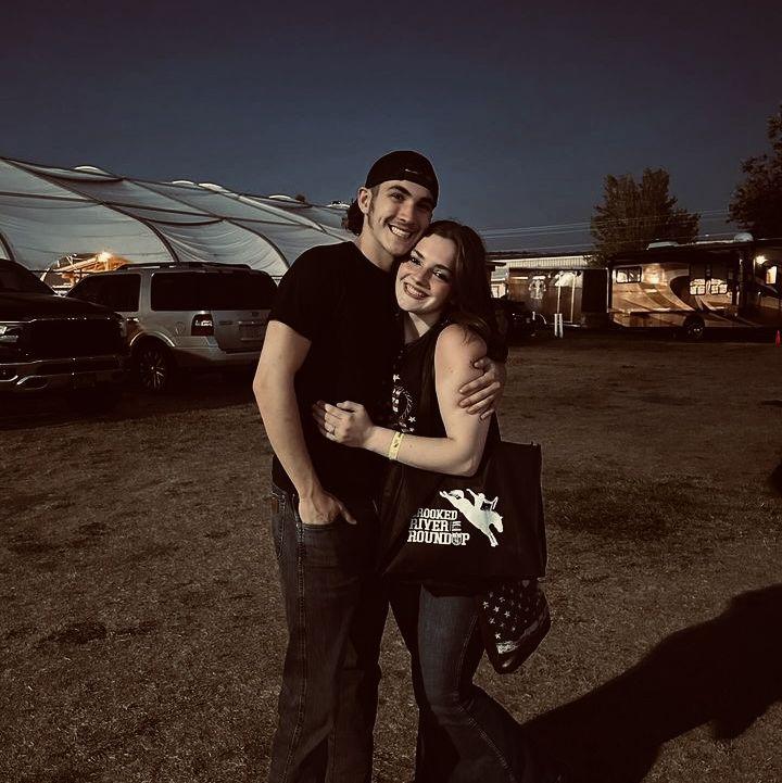 Going to the Crooked River Roundup rodeo is always so much fun. This was the first year Logan and Savannah ever went!