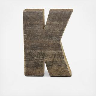 Barn Wood Letter