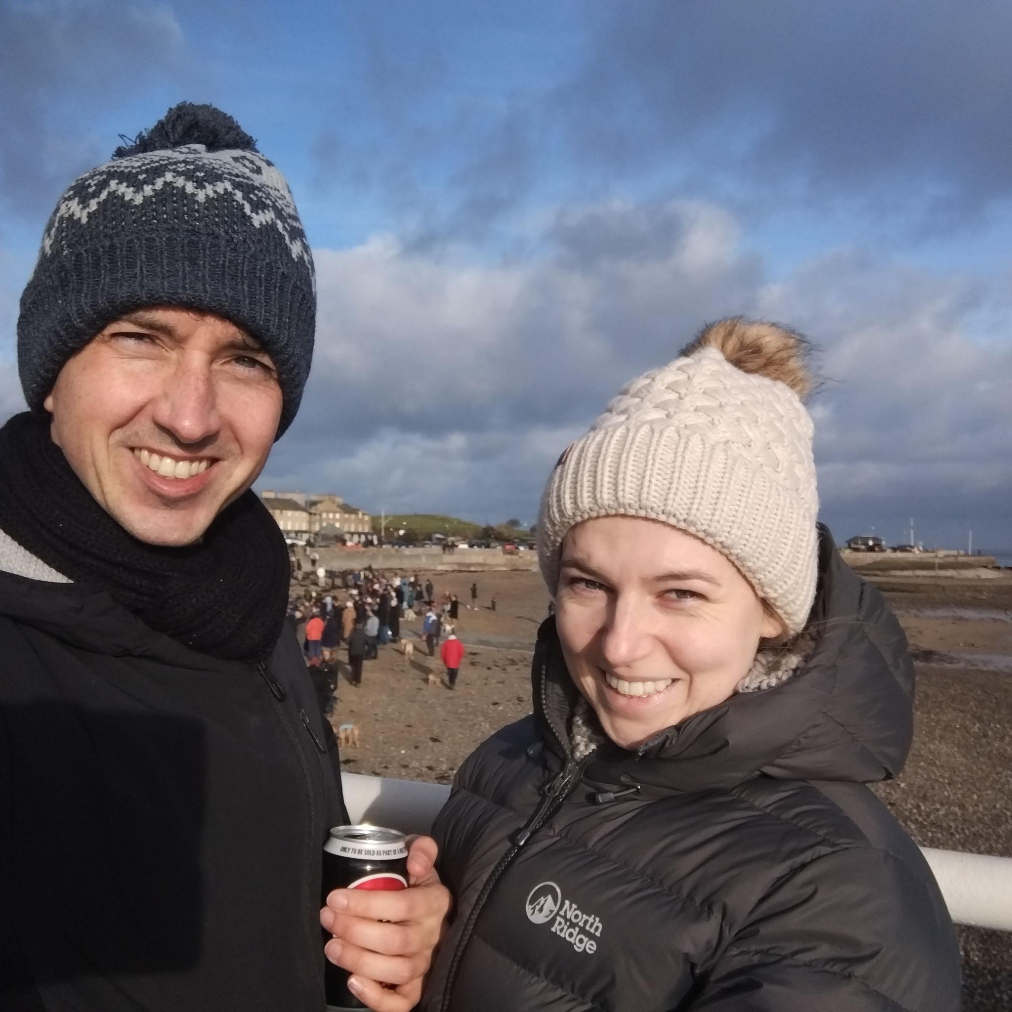 New Year's Day in Beaumaris.