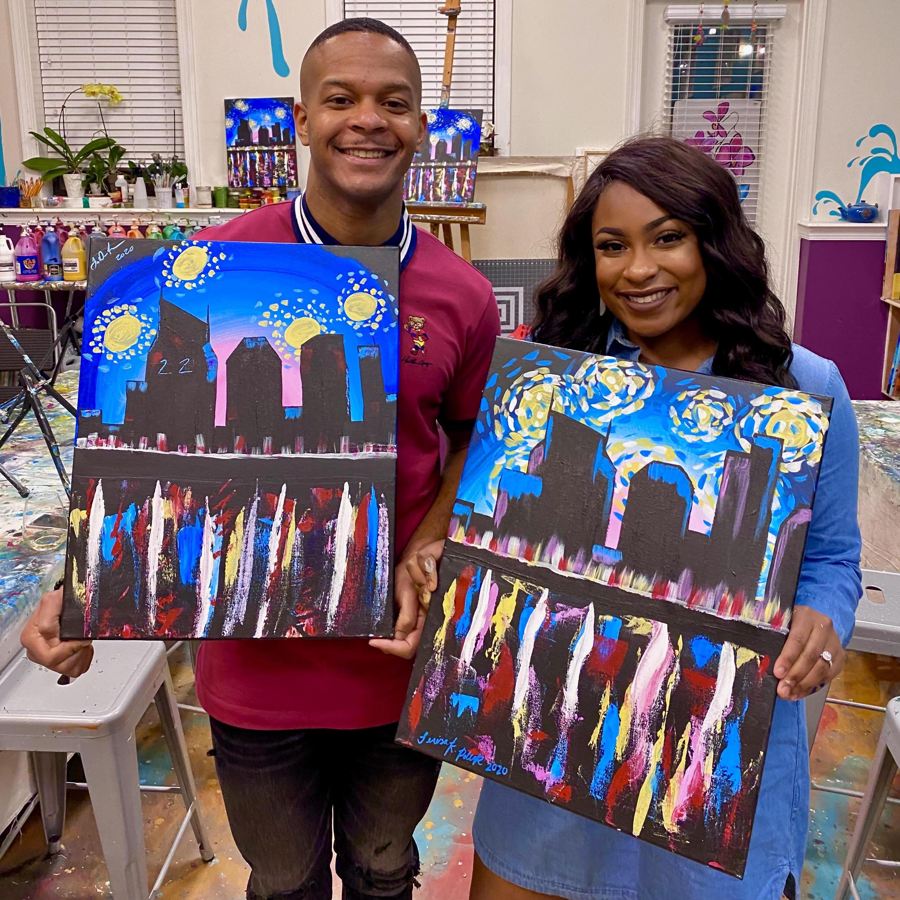 Fun painting date night! 02/2019