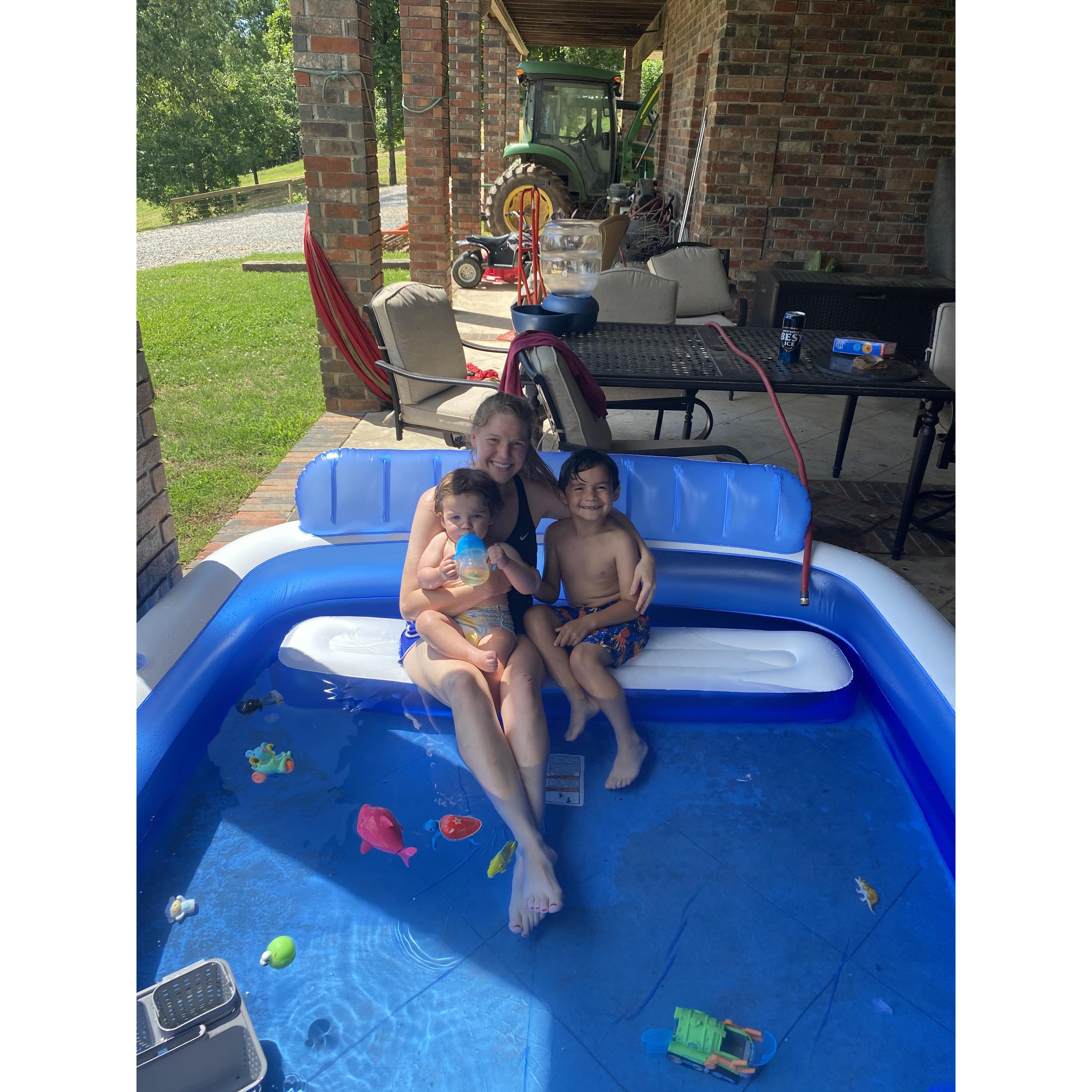 more fun time in the pool