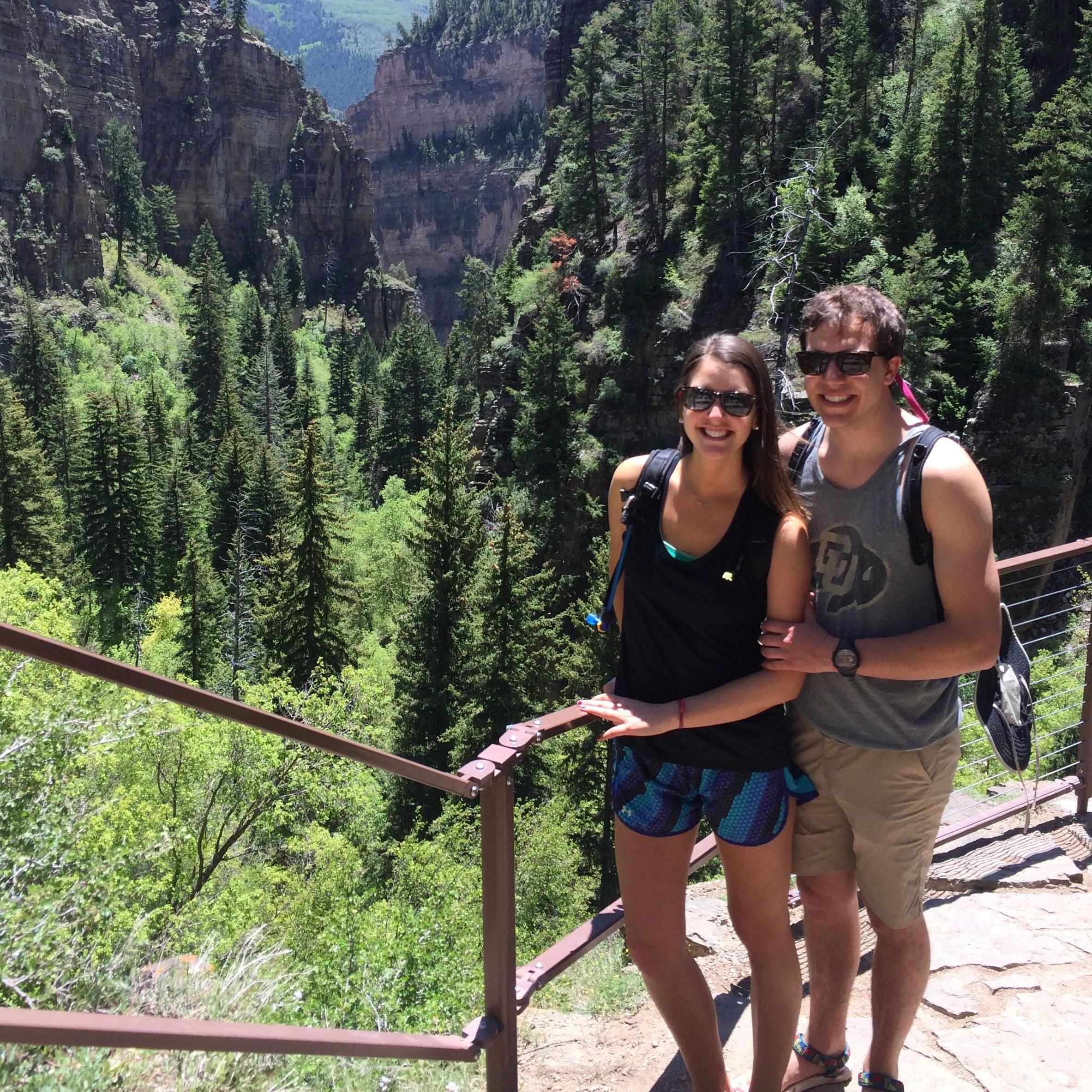 Road trip after graduation - Hanging Lake