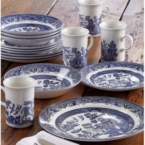Blue Willow Salad Plates, Set of 4