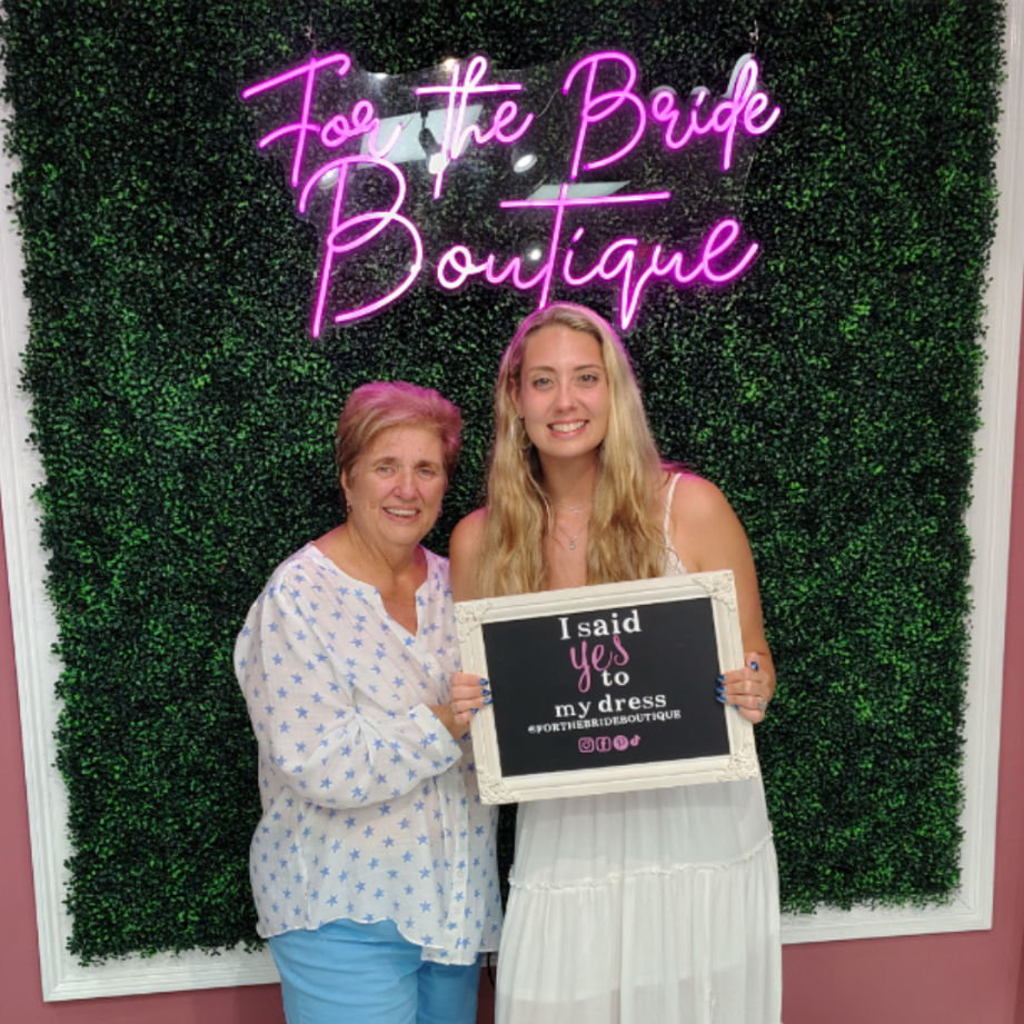 A beautiful day with the best gals, lots of laughs, happy tears, and Amber finding her dream dress for the best day ever!