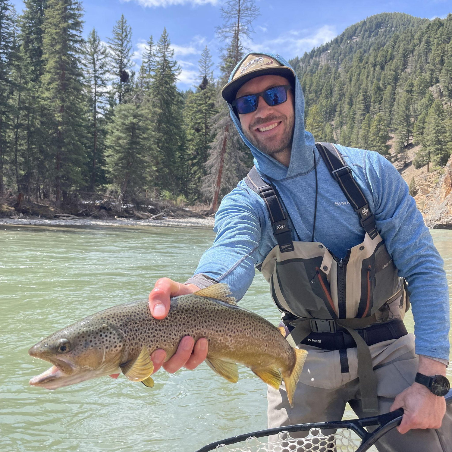 April 19th 2025– A good afternoon spent on the glassy river.