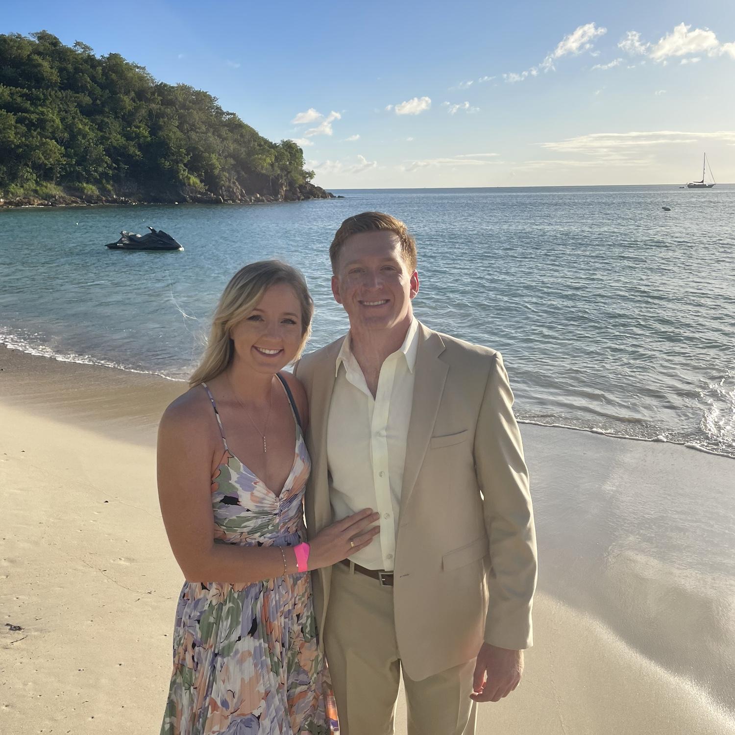 Maeve and Jameson’s wedding in chill cove…I mean St.Thomas USVI!