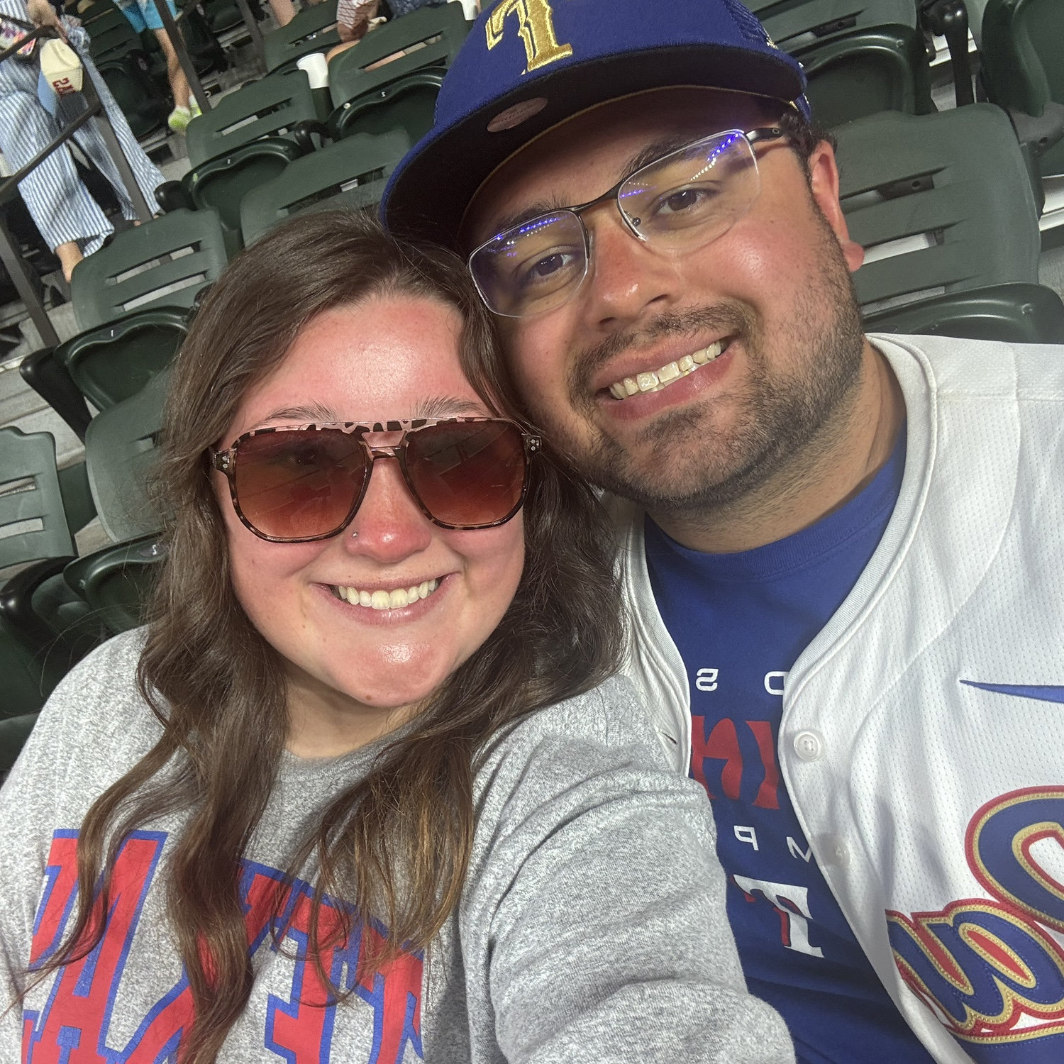 rangers game!!