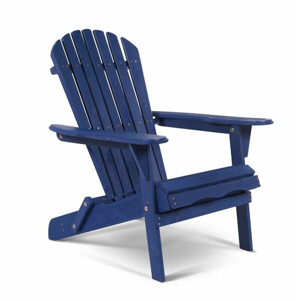Wincott Solid Wood Folding Adirondack Chair