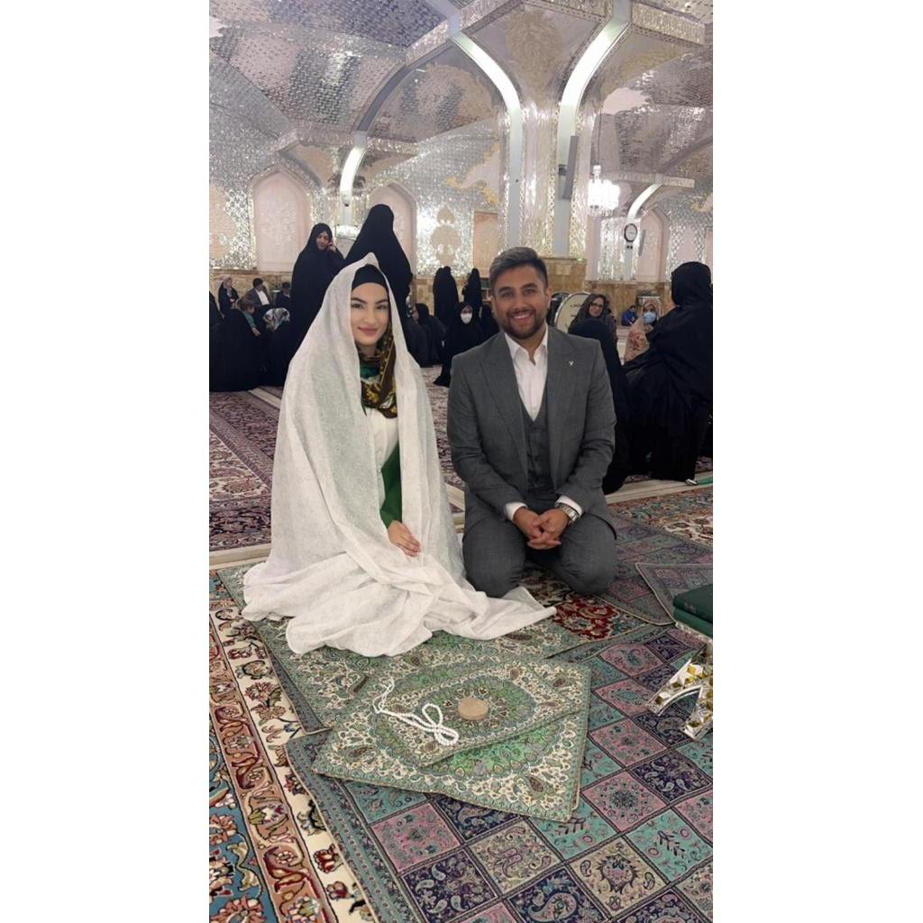 The day of our Nikkah in the Holy Shrine of Imam Reza