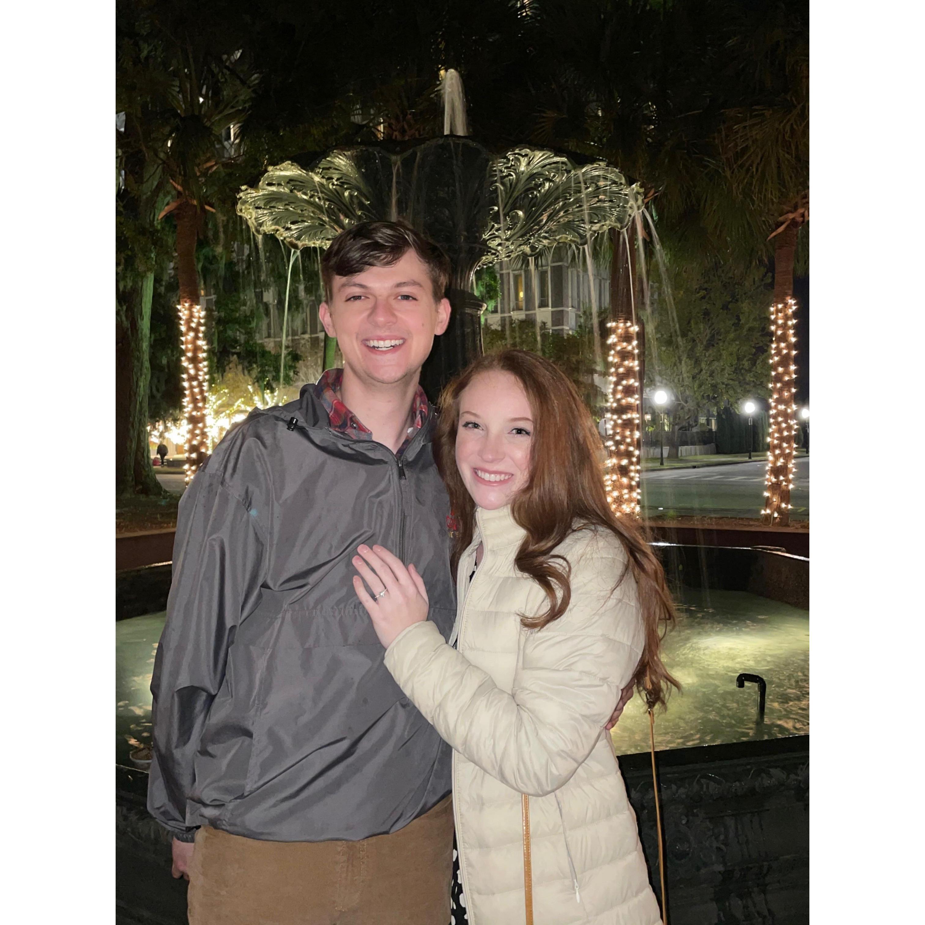 First picture engaged!!!