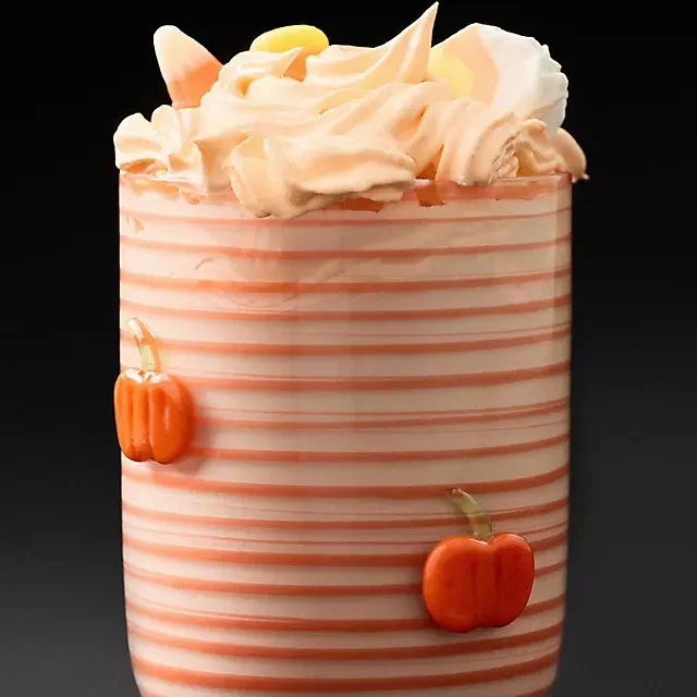 Halloween Swirl Juice Glass