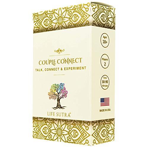 Life Sutra Couple Connect - Card Game for Couples - 100+ Thoughtful Conversation Starters, Fun Activities for Couples - Relationship and Mindfulness Improvement - Designed by US Psychologist