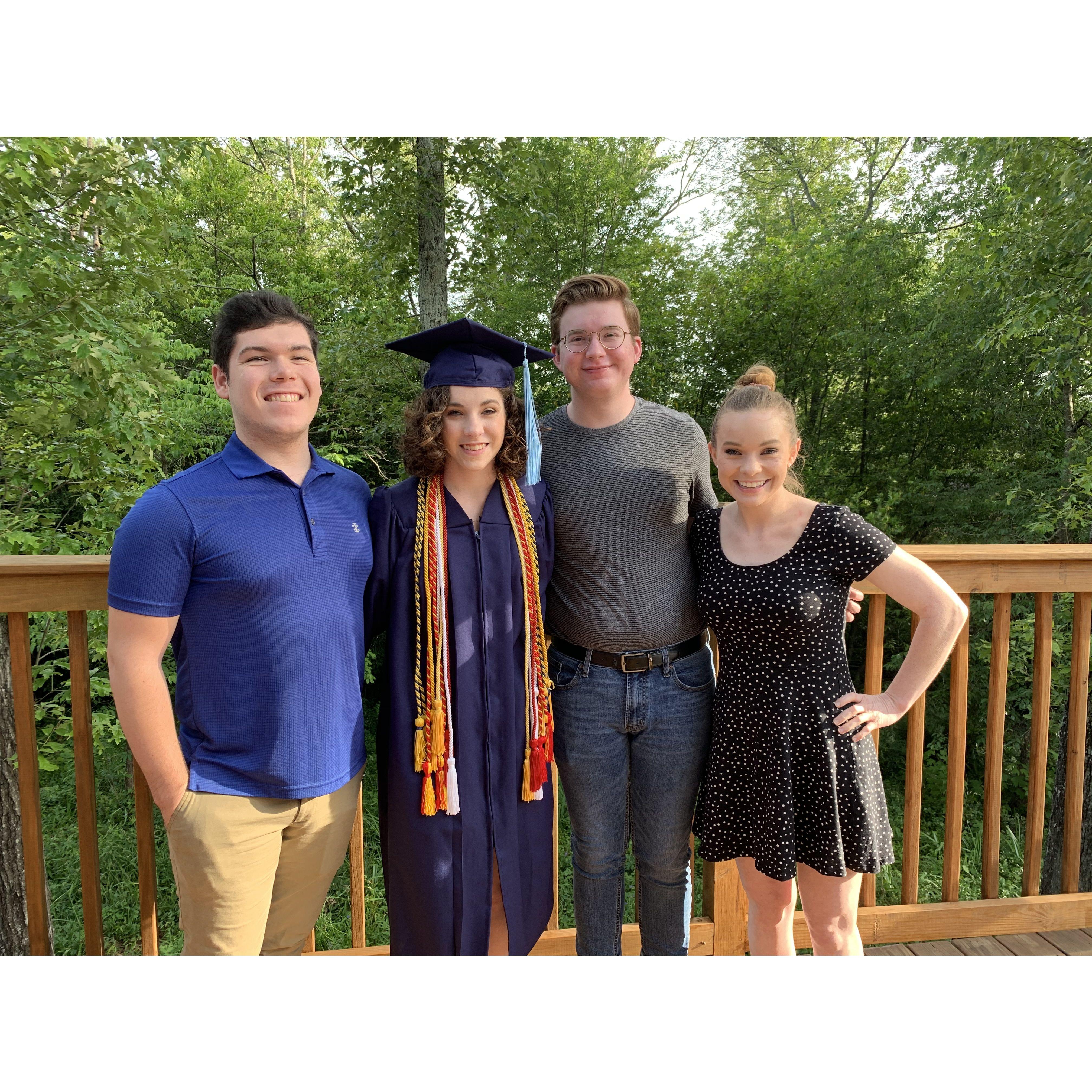 Abigail's graduation from Samford