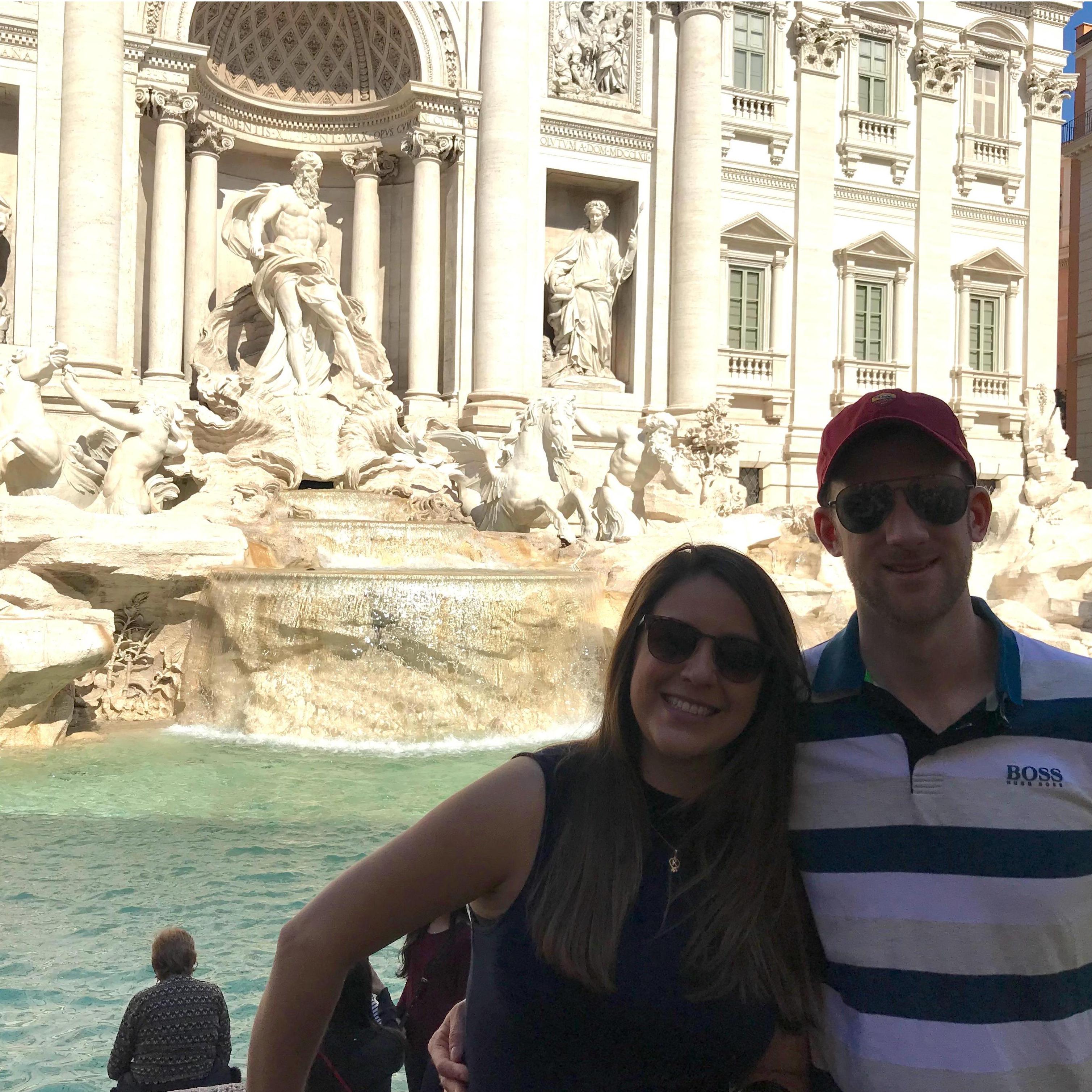 Trevi Fountain in Rome