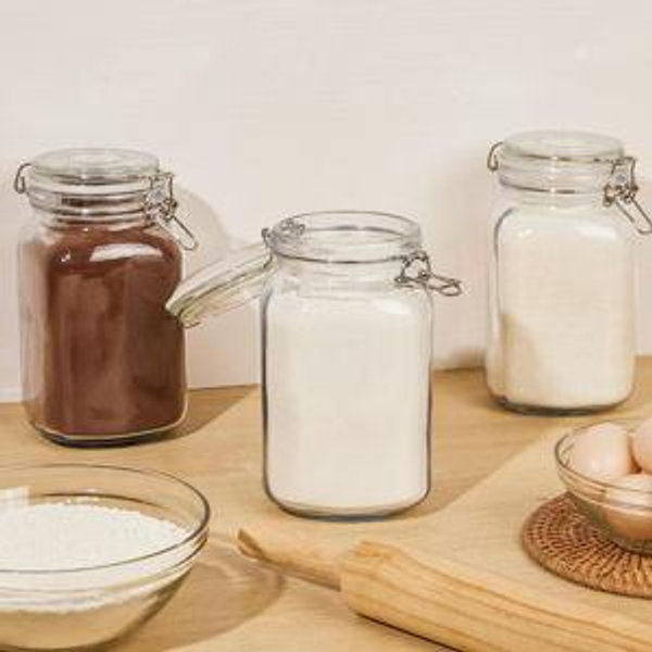 50 oz Glass Jars with Lids
