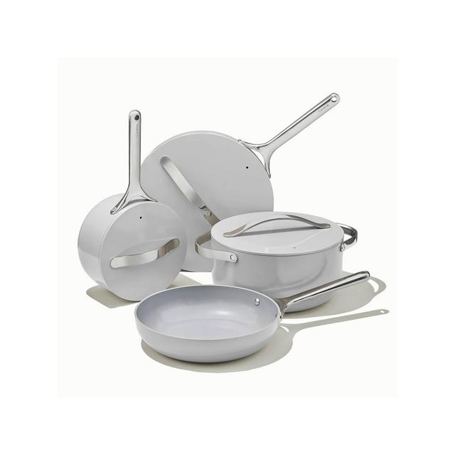 Caraway Home 7pc Non-Stick Cookware Set - Gray