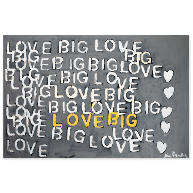 Got Big Love? Art Print
