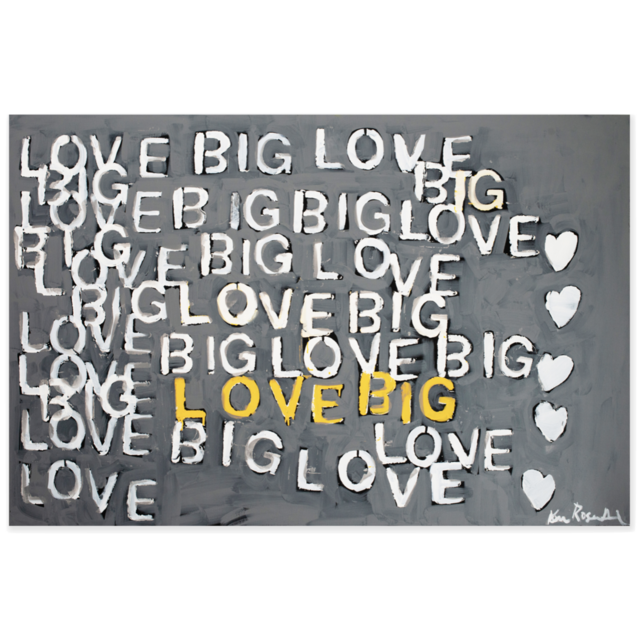 Got Big Love? Art Print