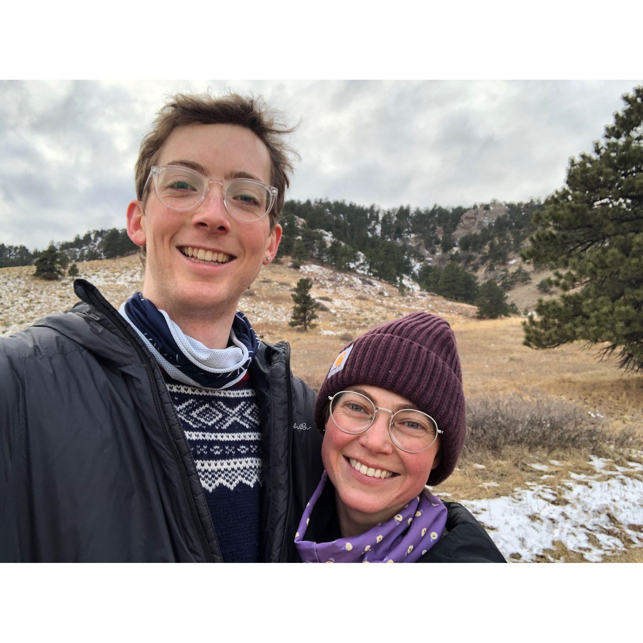 Shout out to our Boulder COVID pod – we spent a lot of time in Mac's 600sqft, 4-person apartment ❤️