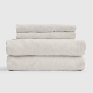 European Linen Sheet Set - Queen (Sand)