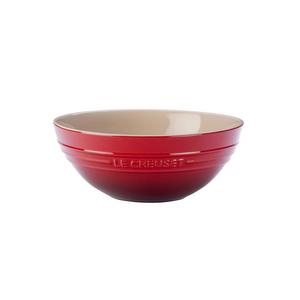Le Creuset of America - Le Creuset Stoneware Multi Bowl, Large, Cerise (Cherry Red)