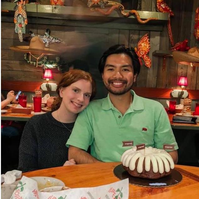 Celebrating RJ's acceptance into LSU Vet School