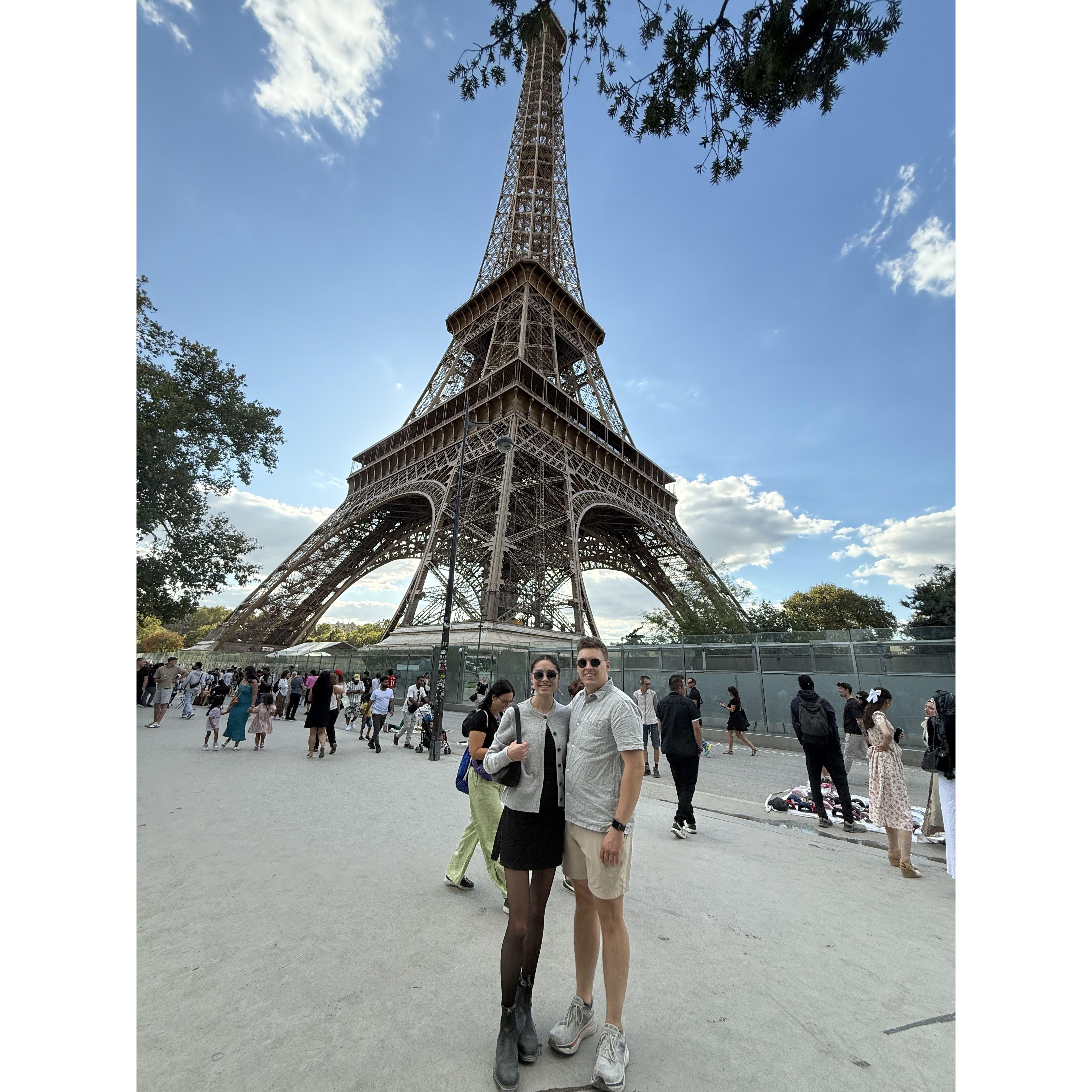 Aug 2025 - Drew and Jessie finally joined in on the Euro Summer trend.