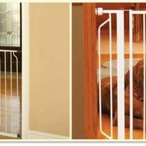 Regalo Easy Step Extra Tall Walk Thru Gate, White