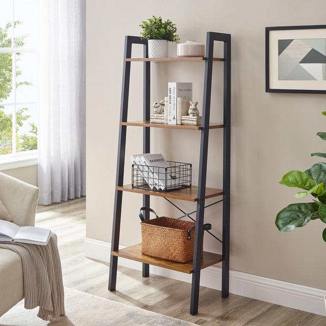 Parikh 54.1'' H x 22.1'' W Steel Etagere Bookcase