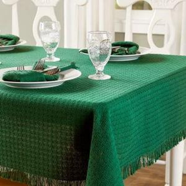 Mountain Weavers Original Mountain Weave Cotton Tablecloth