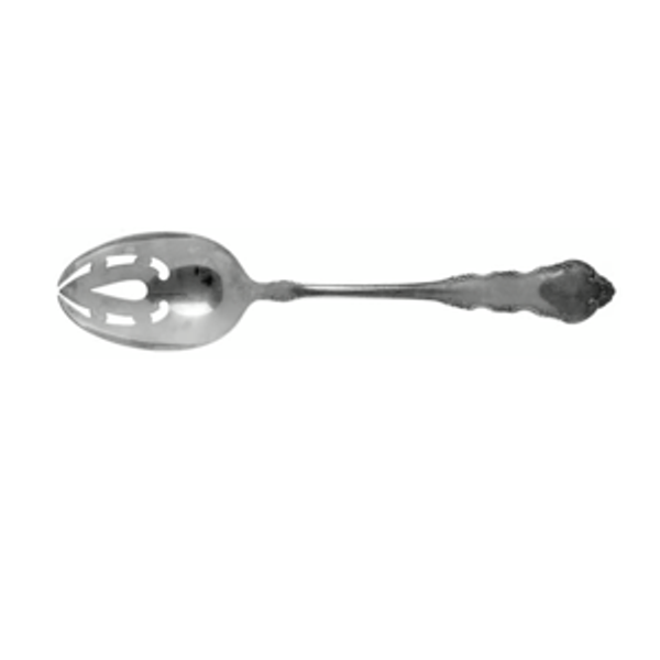 Dresden Rose Pierced Serving Spoon by Reed & Barton