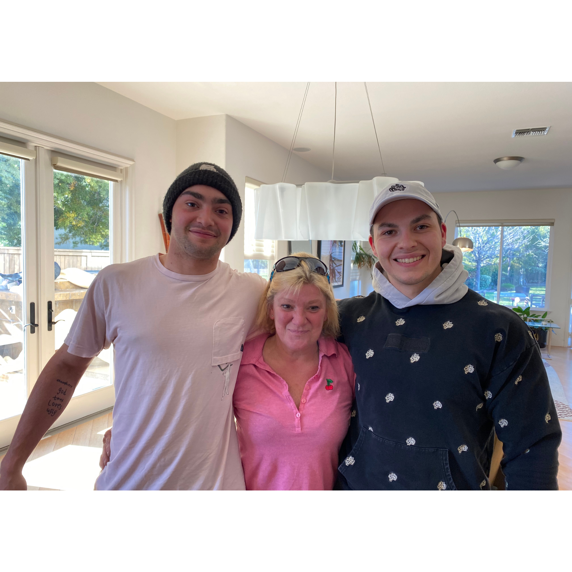 The Regalado boys and their beautiful mom🥰